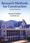 Image for Research Methods in Construction