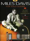 Image for Miles Davis for Solo Guitar