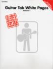 Image for Guitar Tab White Pages - Volume 1 - 2nd Edition