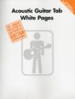 Image for Acoustic Guitar Tab White Pages : Guitar Recorded Versions