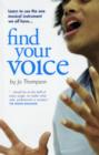 Image for FIND YOUR VOICES :A SELF HELP MANUAL