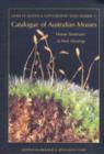 Image for Catalogue of Australian Mosses