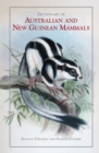 Image for Dictionary of Australian and New Guinean Mammals