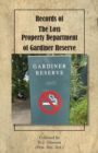 Image for Records of The Loss Property Department of Gardiner Reserve