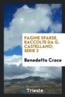 Image for Pagine Sparse, Raccolte Da G. Castellano