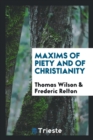 Image for Maxims of Piety and of Christianity
