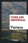 Image for Cities Are Abnormal