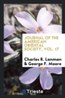 Image for Journal of the American Oriental Society, Vol. 17
