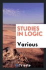 Image for Studies in Logic