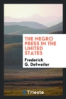 Image for The Negro Press in the United States