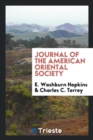Image for Journal of the American Oriental Society