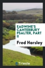 Image for Eadwine&#39;s Canterbury Psalter, Part II