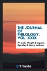 Image for The Journal of Philology. Vol. XXIX
