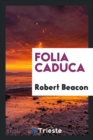 Image for Folia Caduca