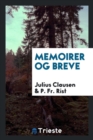 Image for Memoirer Og Breve