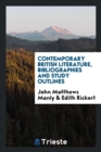 Image for Contemporary British Literature, Bibliographies and Study Outlines