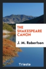 Image for The Shakespeare Canon