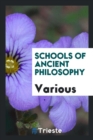 Image for Schools of Ancient Philosophy