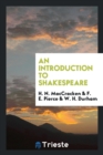 Image for An Introduction to Shakespeare