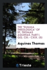 Image for The Summa Theologica of St. Thomas Aquinas. Part I. Qq. CIII.- CXIX. (5)