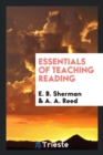 Image for Essentials of Teaching Reading