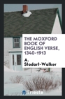 Image for The Moxford Book of English Verse, 1340-1913