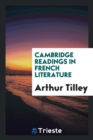 Image for Cambridge Readings in French Literature