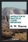 Image for Instructor in Practical Court Reporting