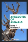 Image for Anecdotes of Animals