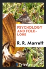 Image for Psychology and Folk-Lore