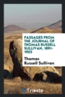 Image for Passages from the Journal of Thomas Russell Sullivan, 1891-1903