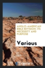 Image for Anglo-American Bible Revision