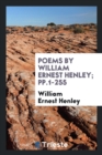 Image for Poems by William Ernest Henley