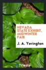 Image for Nevada State Exhibit, Midwinter Fair