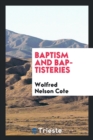 Image for Baptism and Baptisteries