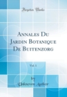 Image for Annales Du Jardin Botanique De Buitenzorg, Vol. 1 (Classic Reprint)