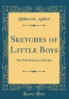 Image for Sketches of Little Boys: The Well-Behaved Little Boy (Classic Reprint)