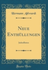 Image for Neue Enthullungen: Judenflinten (Classic Reprint)