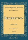 Image for Recreation, Vol. 54: January, 1961 (Classic Reprint)