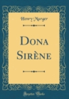 Image for Dona Sirene (Classic Reprint)