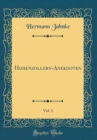 Image for Hohenzollern-Anekdoten, Vol. 1 (Classic Reprint)