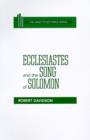 Image for Ecclesiastes and the Song of Solomon