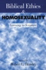Image for Biblical Ethics and Homosexuality
