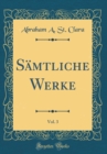 Image for Samtliche Werke, Vol. 3 (Classic Reprint)