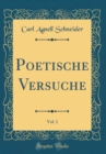 Image for Poetische Versuche, Vol. 1 (Classic Reprint)