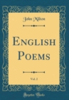 Image for English Poems, Vol. 2 (Classic Reprint)