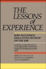 Image for The Lessons of Experience : How Successful Executives Develop on the Job
