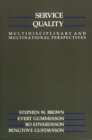 Image for Service Quality : Multidisciplinary and Multinational Perspectives