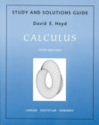 Image for Calculus with Analytic Geometry : Study and Solutions Guide