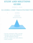 Image for Algebra and Trigonometry